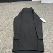 Athleta Cozy Karma Mock Neck Dress Black Size Xs $129 NEW