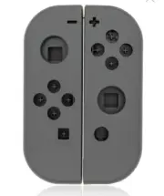 NINTENDO SWITCH JOY CON CONTROLLER HOUSING SHELL (BLACK)