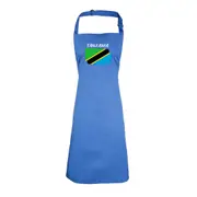 Tanzania -Country Flag Nationality Kids Childrens Kitchen Apron