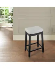 Linon Claridge Gray Bar Stool