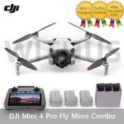 DJI Mini 4 Pro Fly More Combo (DJI RC 2) Camera Drone (3 Batteries)_