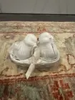 Rae Dunn "SALT and PEPPER" White Chick Shakers Set Fast Ship