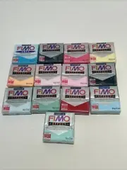 13 FIMO Effect and Soft Polymer Oven Modelling Clay 56 g Each