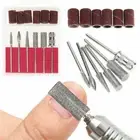 12pcs/Set Electric Nail Art Drill Bits Manicure Pedicure File Machine Tool Kits☆