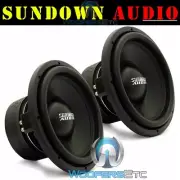 (2) SUNDOWN AUDIO SA-12 D2 CLASSIC SUBS 12" 750W DUAL 2-OHM SUBWOOFERS SPEAKERS