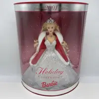在飛比找蝦皮購物優惠-美國正品芭比珍藏版假日耶誕娃娃Barbie Holiday 