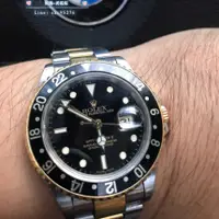 在飛比找蝦皮購物優惠-Rolex 16713 gmt master 2 有盒無單腕