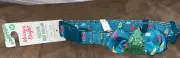 MERRY & BRIGHT CHRISTMAS FESTIVE DOG COLLAR M 14”-20” SHIMMERING TREE