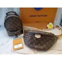 在飛比找蝦皮購物優惠-LV M43644 經典老花 Monogram 拉鍊腰包/斜