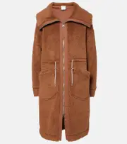 [Varley] Varley Logan teddy coat AU 10 brown