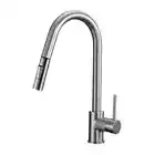 Accent Allure Kitchen Mixer Tap with Pull-Down Spout - Brushed Nickel