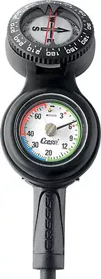 Cressi 3 Guage Console METRIC ~ New ~ Authorized Dealer