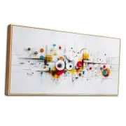 ERQINHUA Abstract Wall Art Living Room Boho Wall Decor For Bedroom Office Home