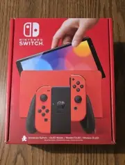 Brand New Limited Edition Mario Red Nintendo Switch OLED Console