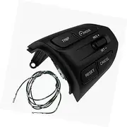 Vuzmode Car Cruise Control Button, for Kia, for RIO K2 4 5, for Morning, for Picanto 96720G6010 Steering Wheel RH Remote Cruise Control Switch Car Accessories 96720-G6010 Steering Wheel Control Switch
