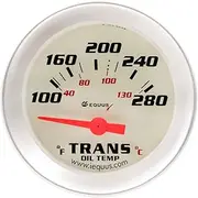 Equus 8241 2" Transmission Temperature Gauge with Multi Color Back Light
