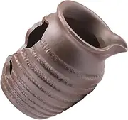 Generic Circulating Water Clay Pot Tank Water Feature Tabletop Fountains Aquarium Air Stones Solar Powered Water Fountain Pool Dispenser Pot Indoor Water Fountains Brown Ceramics