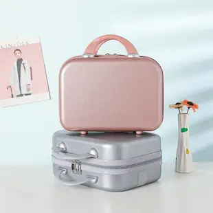 14寸手提化妝箱大容量可愛小行李箱洗漱包收納整理箱登機箱手拿包