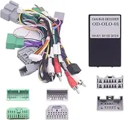 Android Canbus Box Adaptor Compatible for Volvo XC60 S60 2008 2009 2010 2011 2012 2013 with 16 Pin Wirng Harness Cable for Car Radio