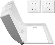 Waterproof Outlet Cover - Dust Candle Protector Box | Splash-Proof Electric Outlet Cover