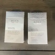 2 pack! Boka Sensitive Smile Teeth Whitening Strips - Pack of 32 Applications