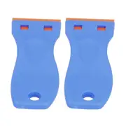2 Pcs Plastic Blade Scraper Cleaning Scraper For Auto Window Stickers Decals