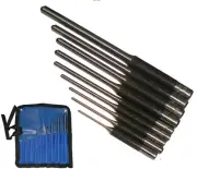 9 Pc Roll Pin Punch Set Gunsmithing Kit Removing Repair Tool Spring Gun Smithing