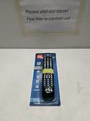 RCA RCRN06GBE 6 Device Backlit Learning Remote W/Macro Capability with Streaming