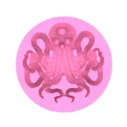 Skull Octopus Shaped Silicone Mold Cooking Bake Muffins Cupcakes Chocolate