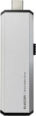 日本 Elecom SSD手機隨身碟 卡特推薦 外接隨身硬碟 USB-A C 平板 電腦 500GB 1TB 大容量【小福部屋】