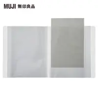 在飛比找momo購物網優惠-【MUJI 無印良品】聚丙烯照片.明信片夾/60口袋