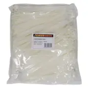 Powerforce Cable Tie Natural 250mm x 4.8mm Pack of 1000 POWCT2504NT/1000