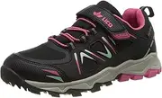 [Lico] Unisex Kid's Allen Vs Cross Country Running Shoe, Marine Pink Türkis, 11 US