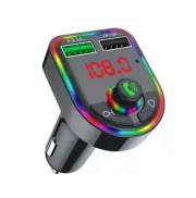 Wireless Car Bluetooth FM Transmitter MP3 Audio USB Charger Adapter Hands-free]⇑ (for: Daihatsu)