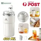 MOKKOM Portable Blender Juicer Cups Water Kettles Juice Shakes Smoothies Mini AU