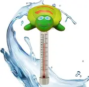 Pool Thermometer - Floating Water Thermometer | Floating Water Temperature Gauge | Swimming Pool Temperature Sensor | Accurate & Easy to Read for Indoor Bathtub Spa Aquarium Lake Shower