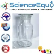 Stoppered Reagent Bottle APOTHECARY Soda Lime Clear Glass Bottles 60ml - 1Pc/Pk