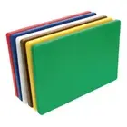 Set of 6 Colour Coded HACCP 250 x 400 x 13mm Polyethylene Cutting Chopping Rever