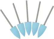 COMPUKAS 5Pcs Nail Drill Bits Set Grinding and Polishing Tools for Nail Care Grit Nail Buffer Accessories User Friendly for Home and Salon Use