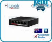 HILOOK by HIKVISION Network Switch 4 Port POE, NS-0105P-35