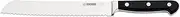 Johannes Giesser Knife Factory Bread Knife with Serrated Shliff Knife, Unisex, Brotmesser mit Wellenshliff, Grey, 20 m