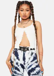 Now You Know Open Front Cami