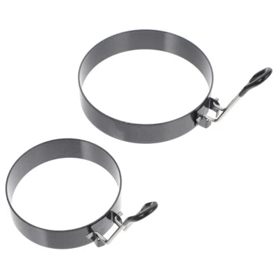 2 Pcs Egg Circle Mold Nonstick Pancake Molds Shaper Baking Frying