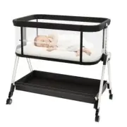 Baby Bassinet Bedside Sleeper Infant/Newborn, Height Adjustable