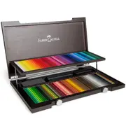 Faber Castell Polychromos Colouring Pencils 120 Wooden Box Set