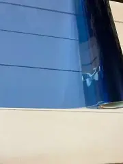 Med. Blue Colored Window Film Clear Decorative Glass Tint NON Reflective 40"X10'
