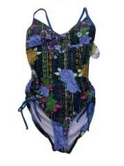 Prana Women's Moorea One-Piece Size S Black Oceania NWT