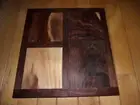 DECORATIVE CHARCUTERIE CUTTING BOARD SOLID WALNUT WEDDING CHRISTMAS HANDMADE