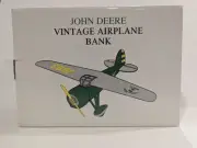 Vtg 1992 John Deere Spec Cast Vintage Airplane Bank #35024 Lockheed Vega 5B (2)