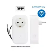 UbiBot SP1 WiFi Smart Plug Outlet Remote Control Environment Monitoring IFTTT